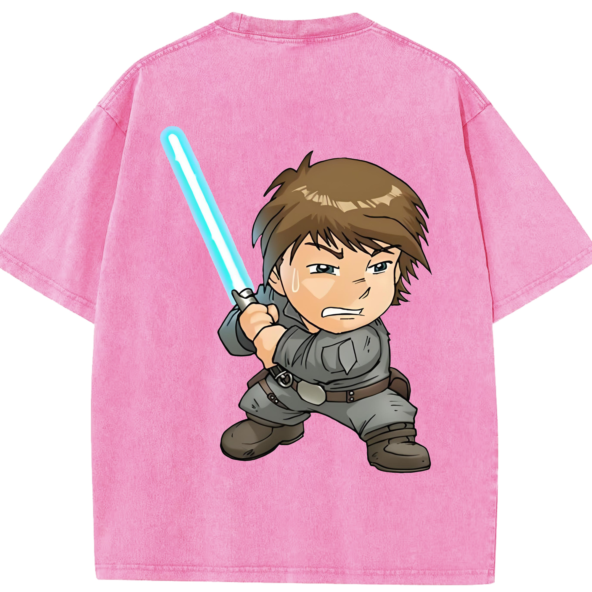 （画像用） スター・ウォーズ Star Wars 綿100% ヴィンテージ風 半袖Tシャツ（背面プリント）